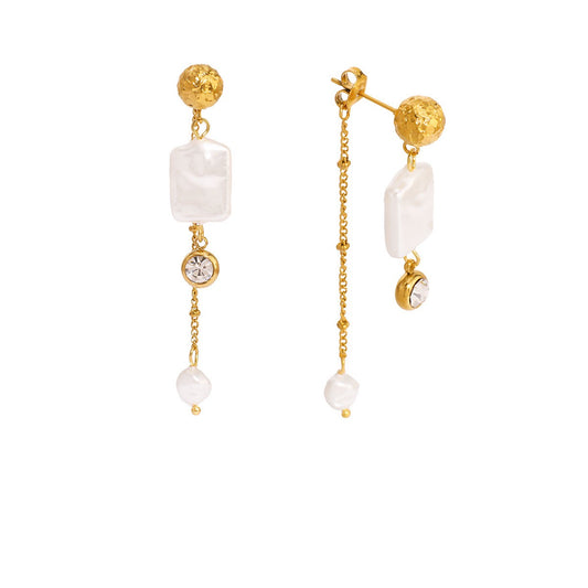 Bera pearly two ways earrings