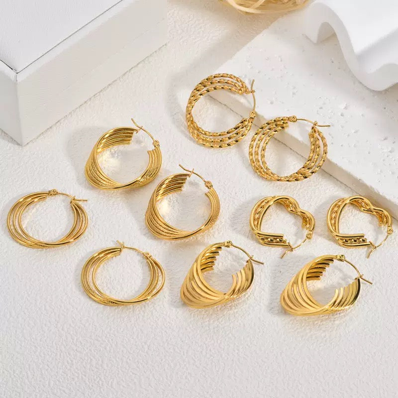 Twilly classic hoops