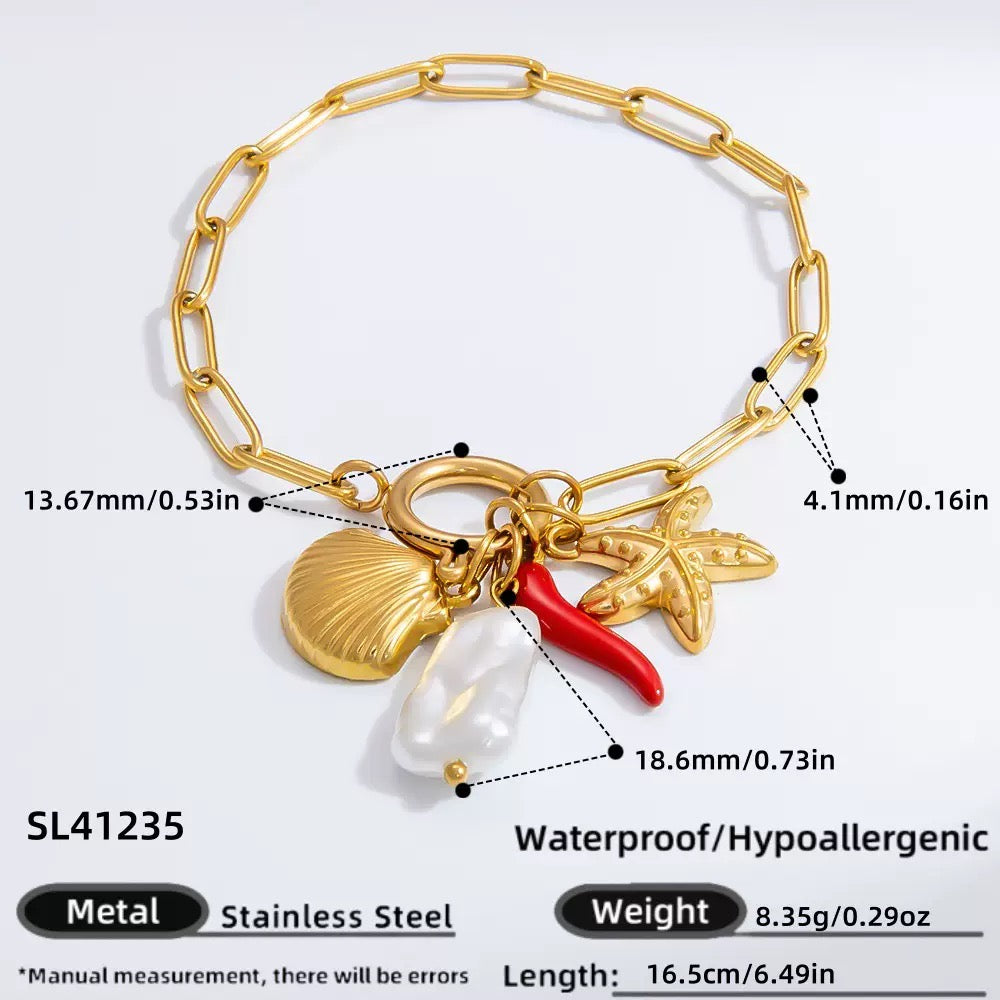 Bondi leia summer charm bracelets