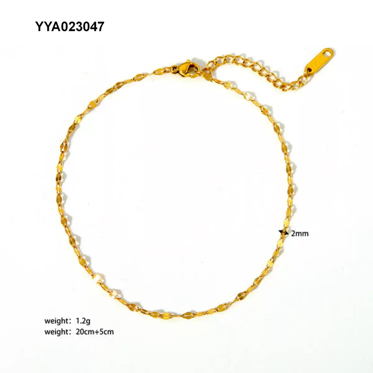 Taliah Beach anklets