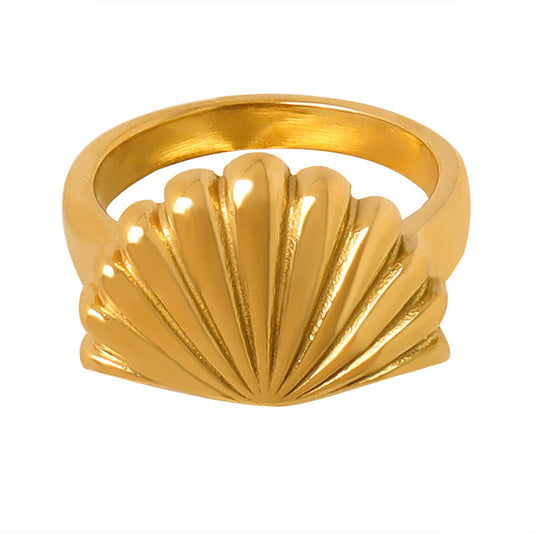 Bondi Emilia Big shell rings