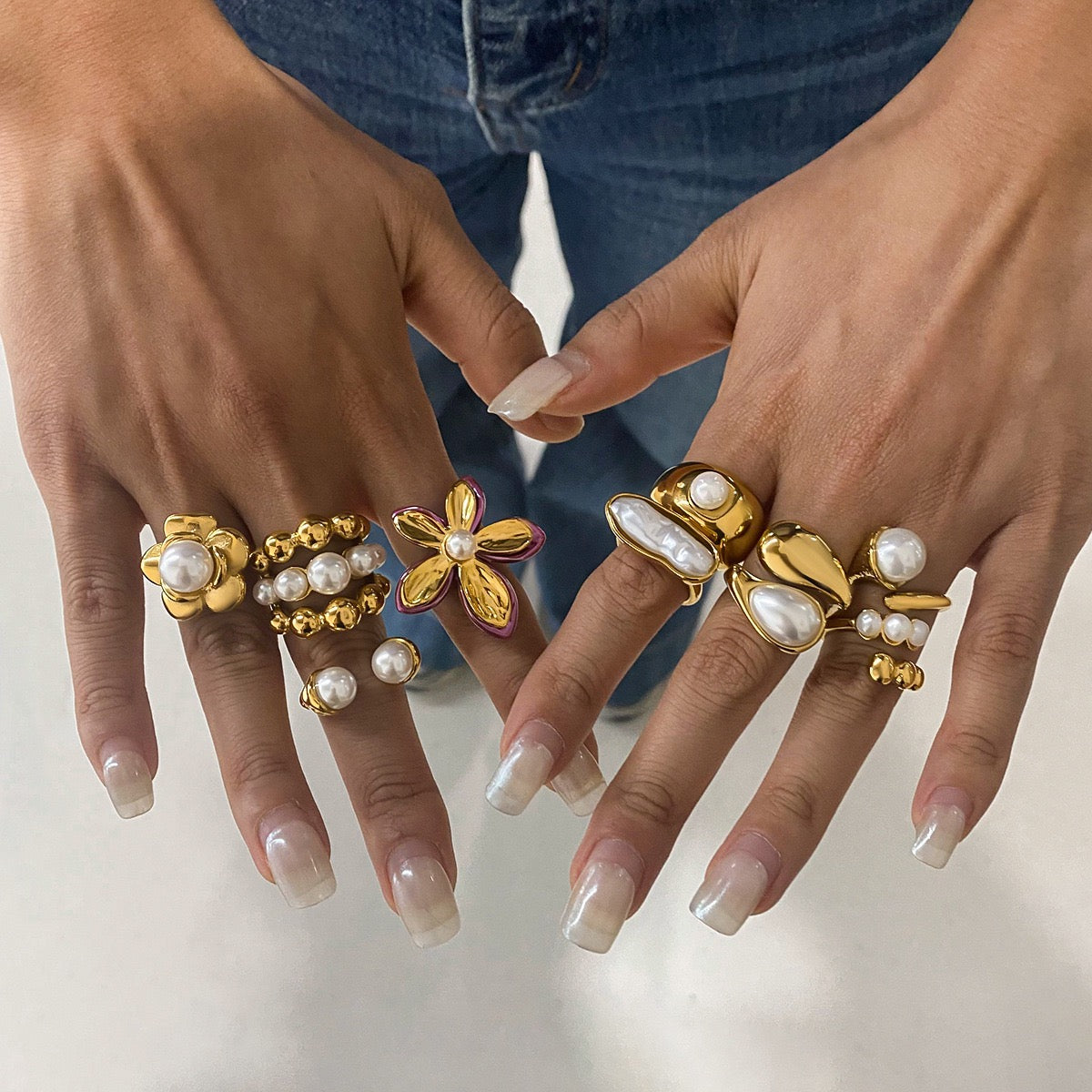 Pearly white collections