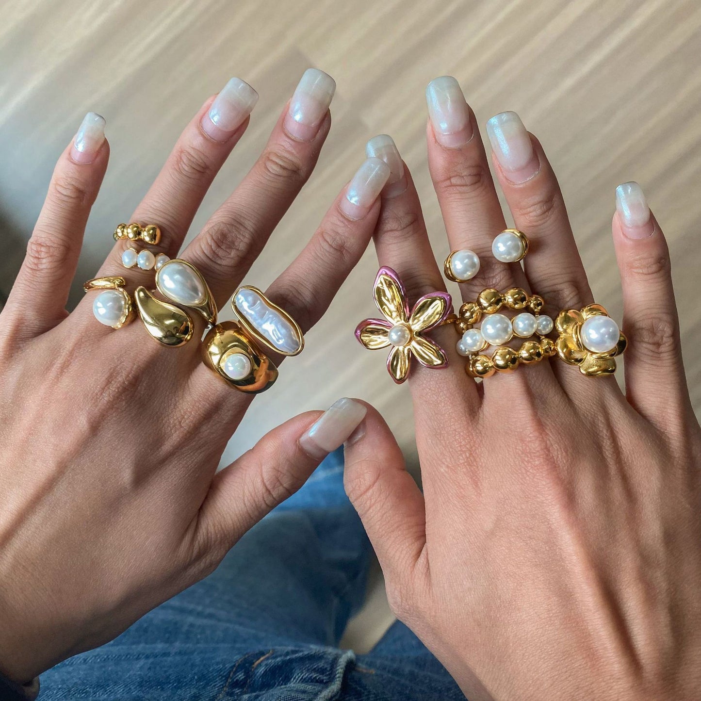 Pearly white collections