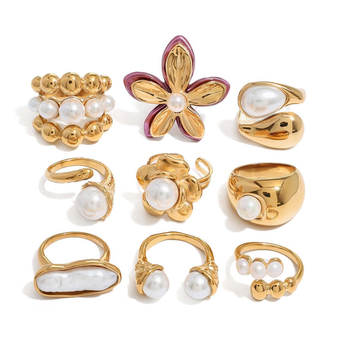 Pearly white collections