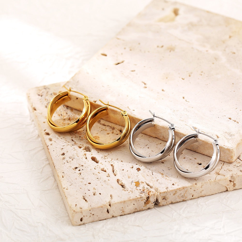 Cita twisty earrings