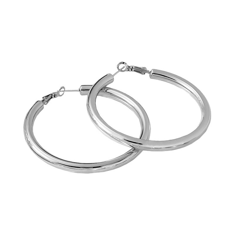 Burma hoop earrings
