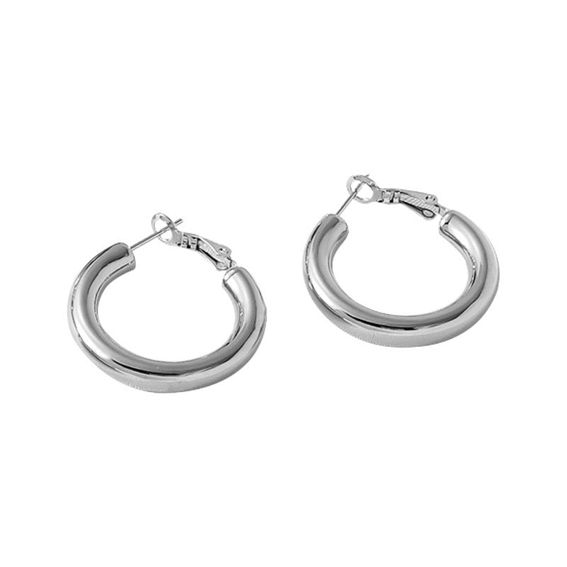 Burma hoop earrings