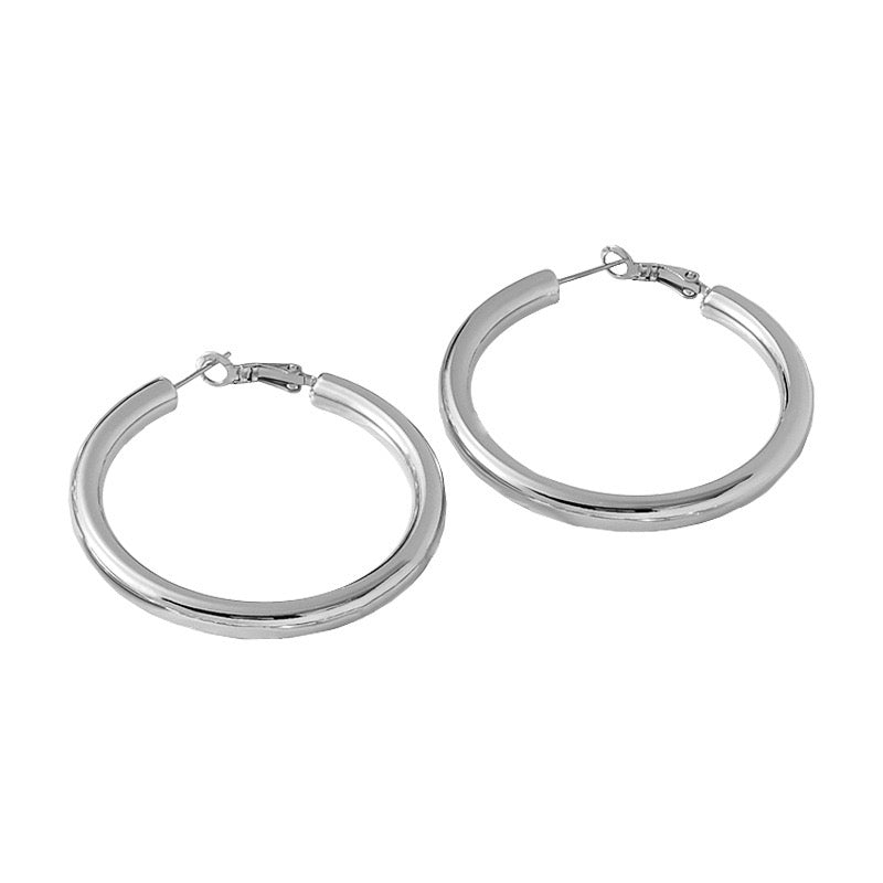 Burma hoop earrings