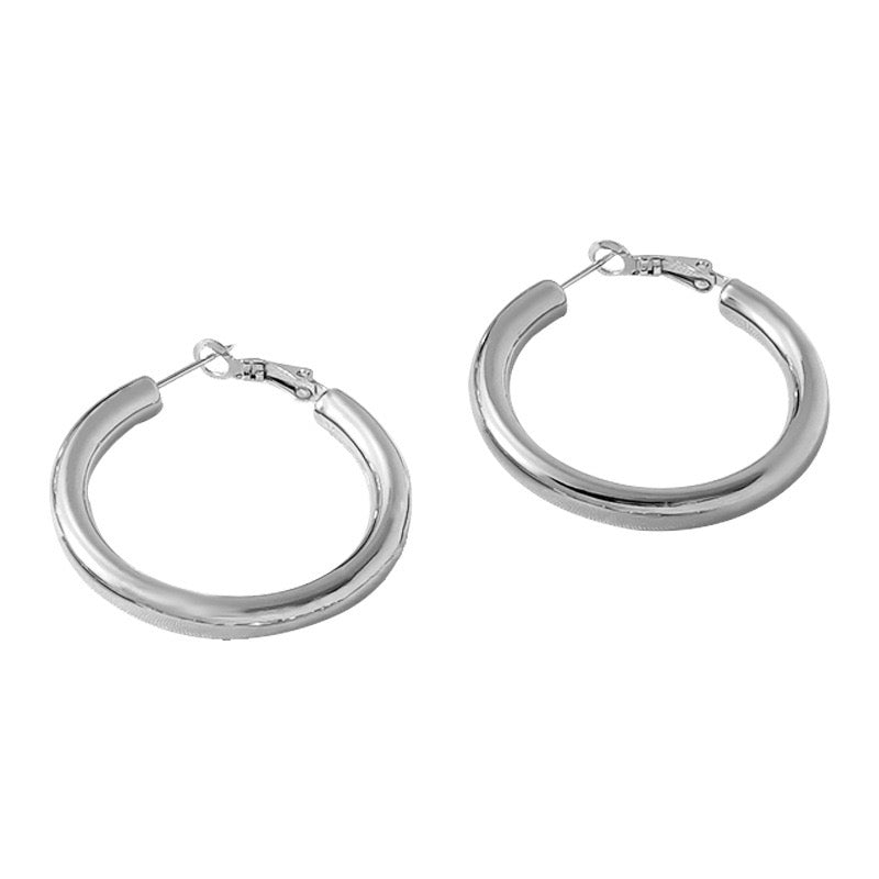 Burma hoop earrings