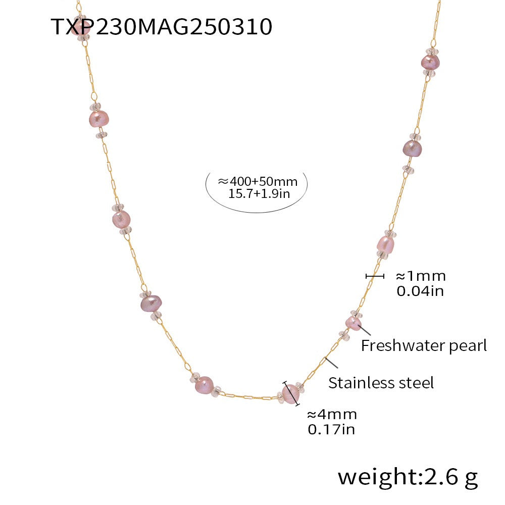 Dainty freshwater Pearls set