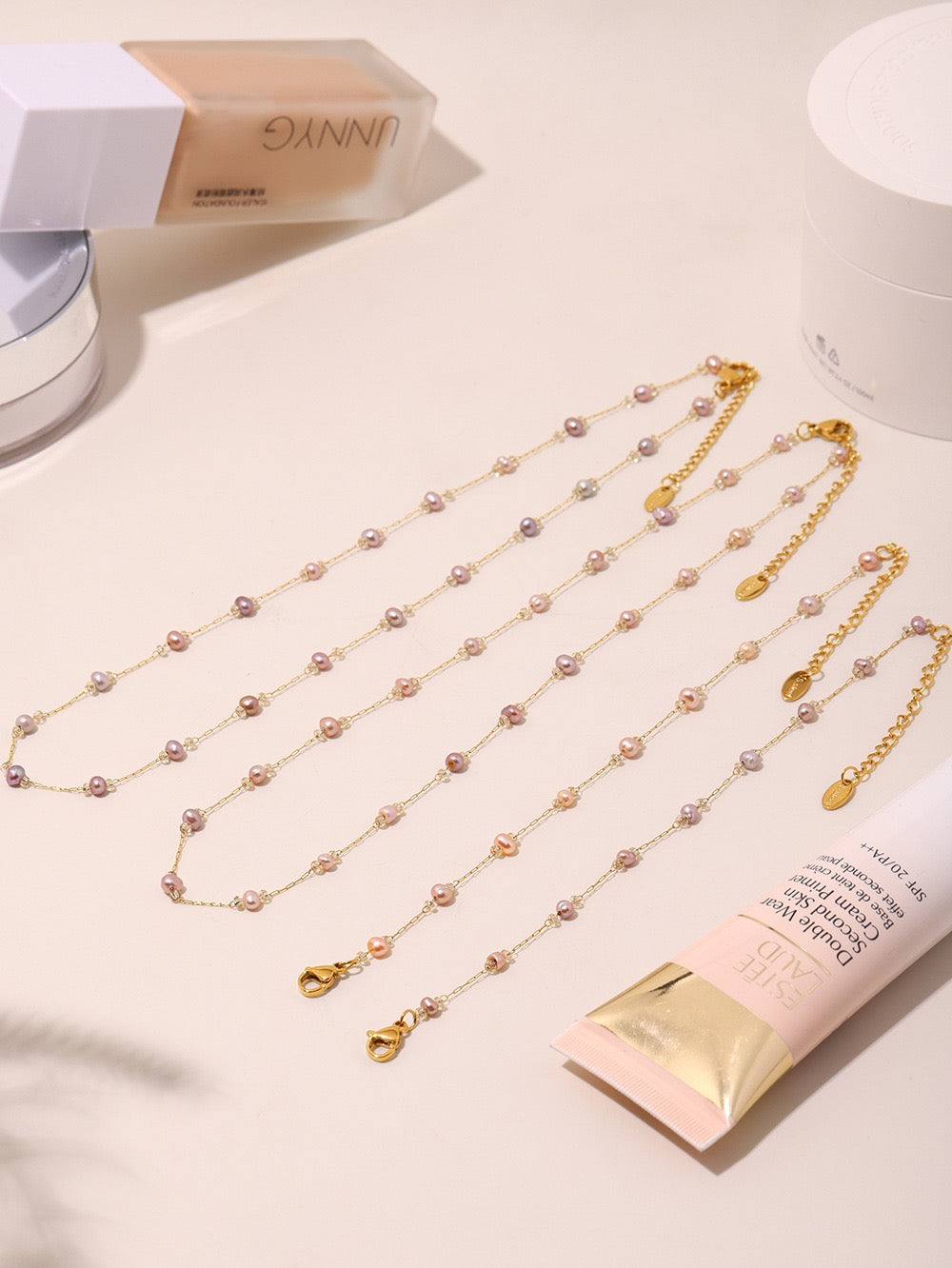 Dainty freshwater Pearls set