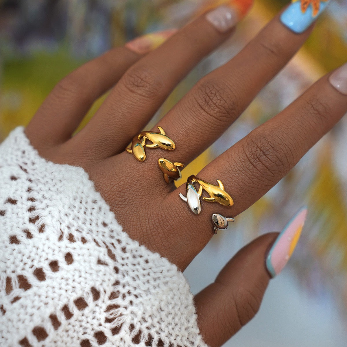 Dolphins world rings