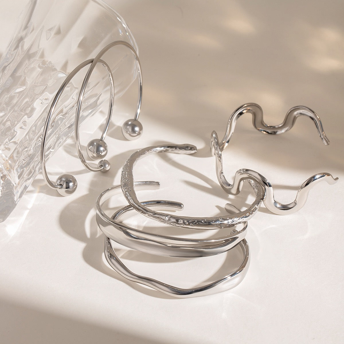 Bangles for silver girlies