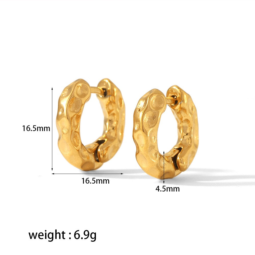 Kimiko hoop earrings