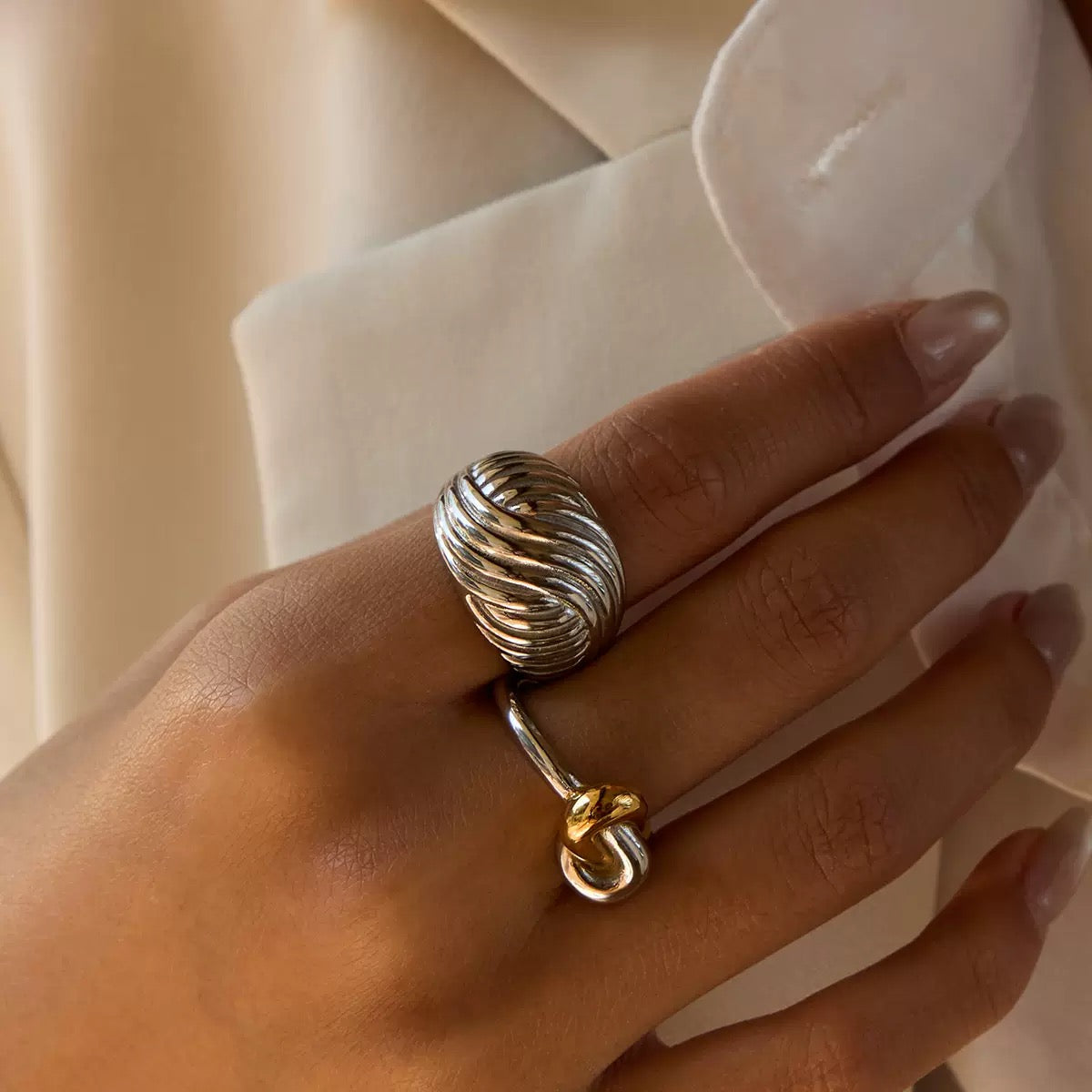 Chunky chubby ring