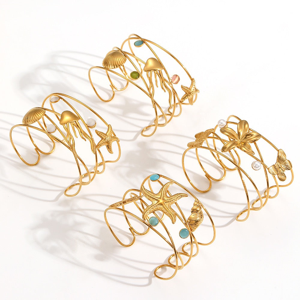 Bottom of the sea bangles