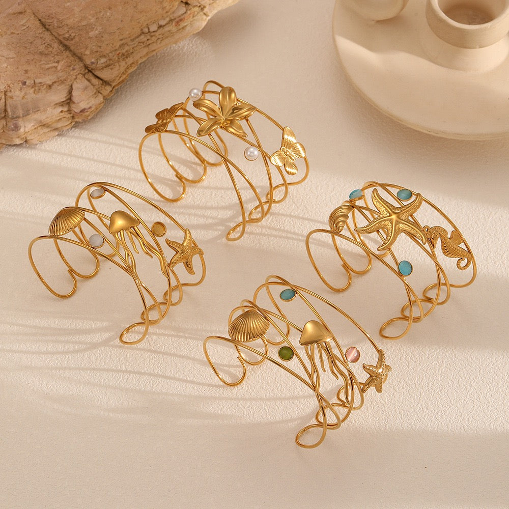 Bottom of the sea bangles