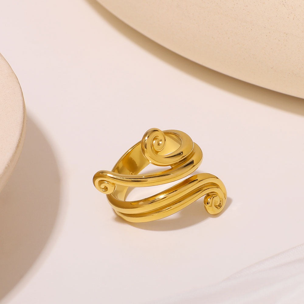 Buya swirls ring