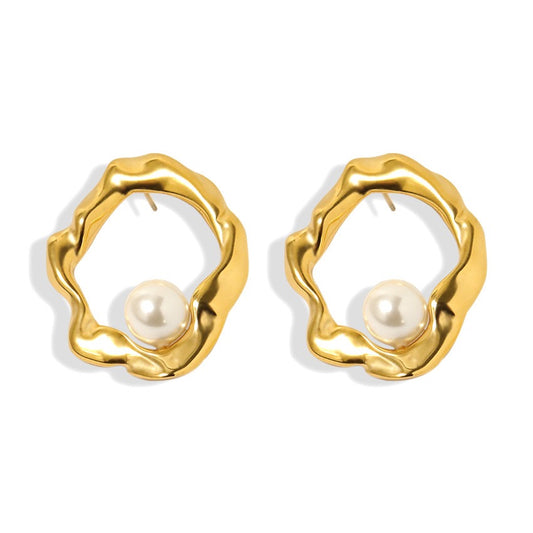 Yuki pearly earrings