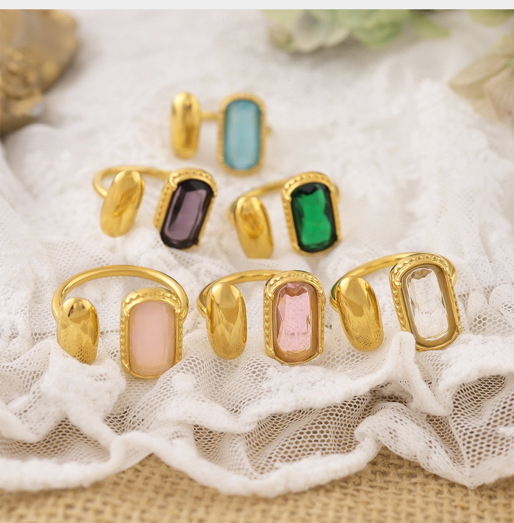 Double Gem rings