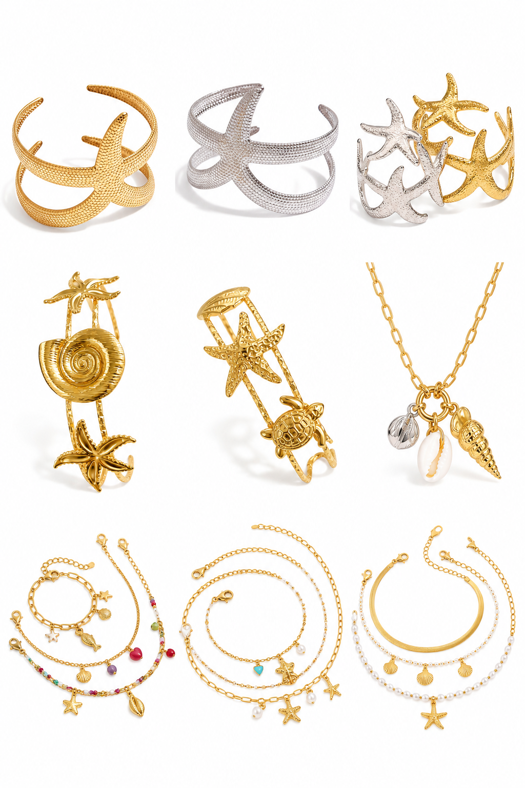 Anny Bondi rainbow charm bracelets collections