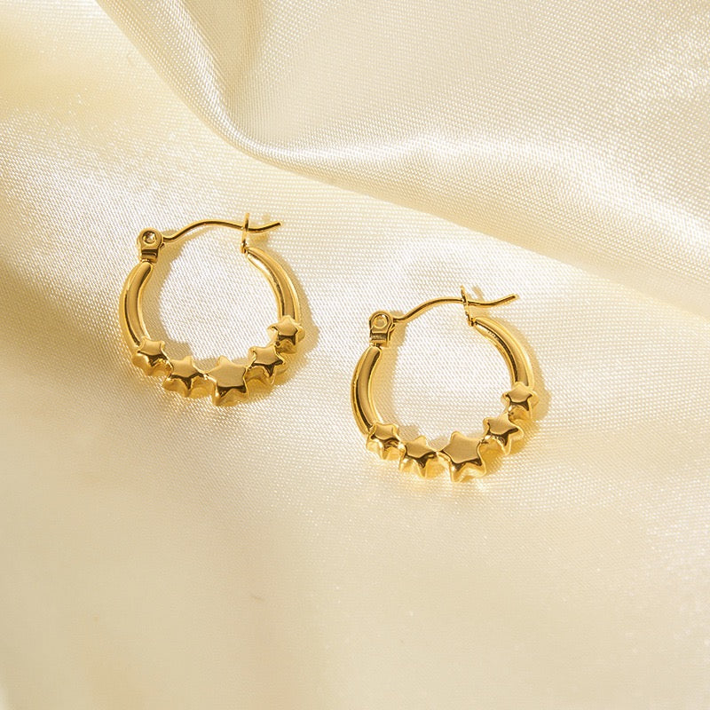 Annie hoop earrings