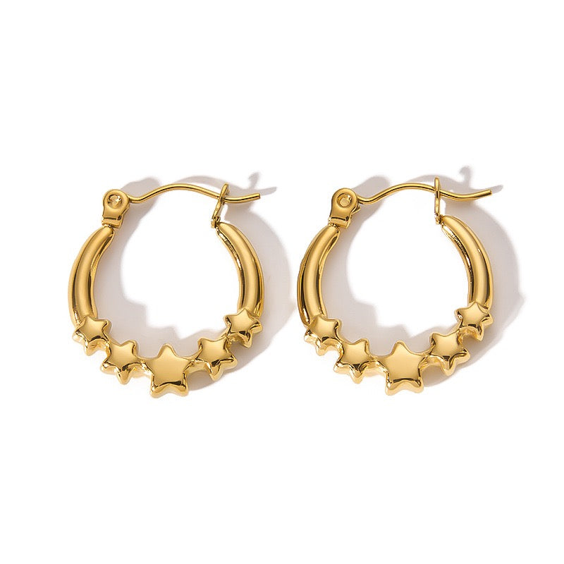 Annie hoop earrings