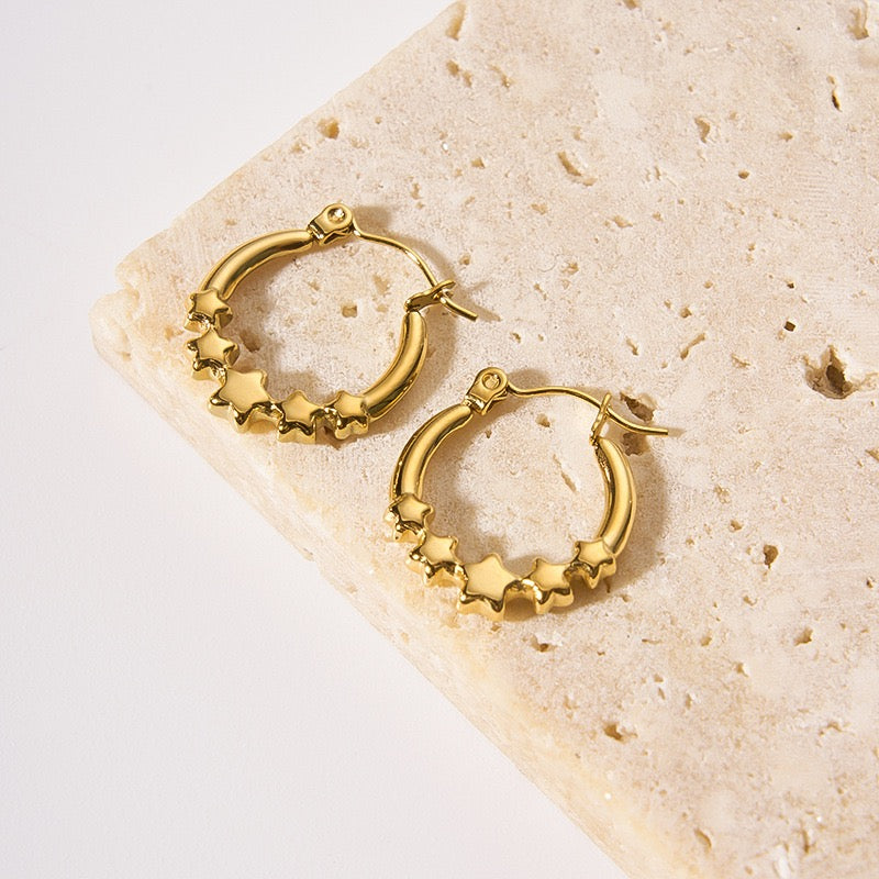 Annie hoop earrings