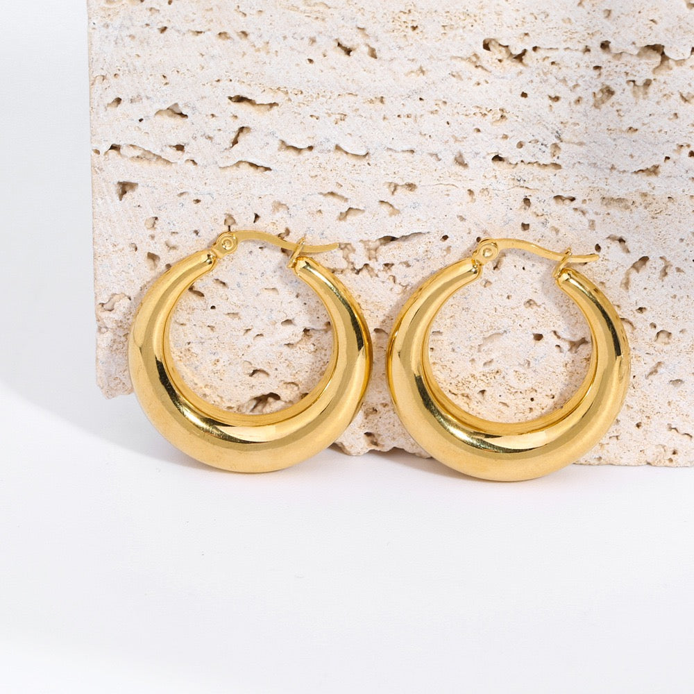Anita hoops earrings