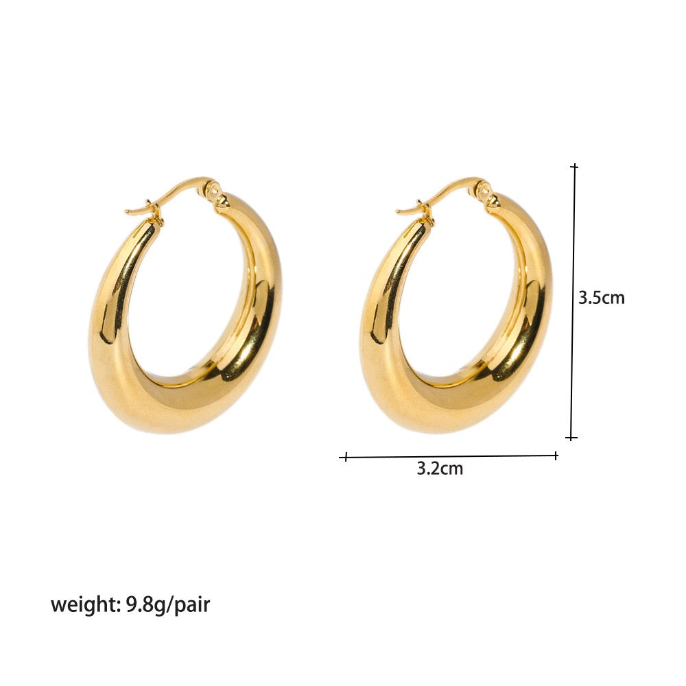 Anita hoops earrings