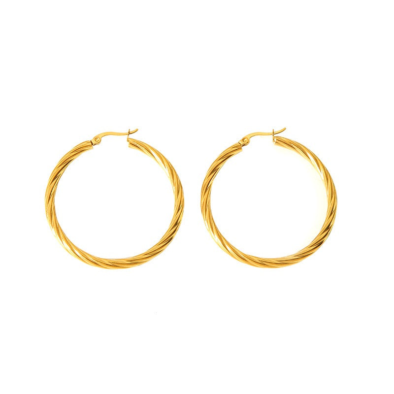 Ellen big hoops earrings