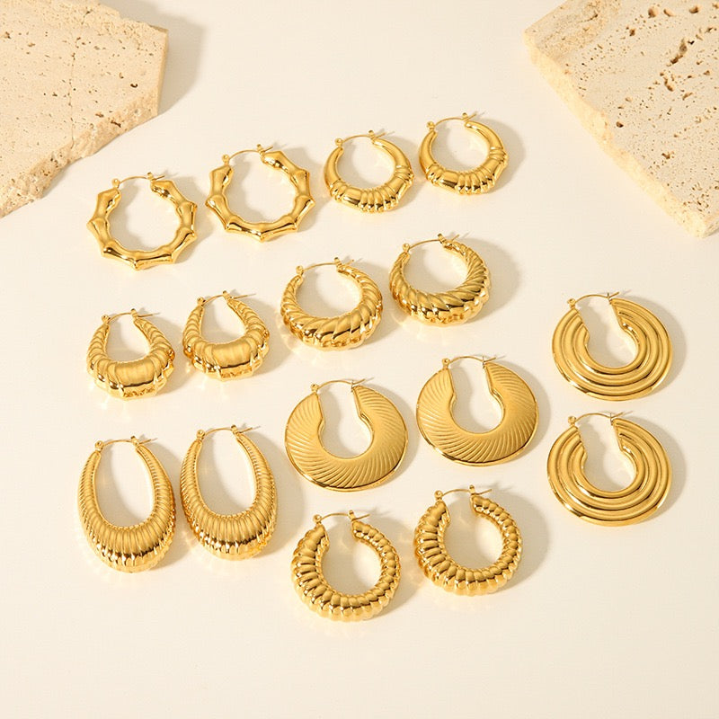 Anny hoop earrings