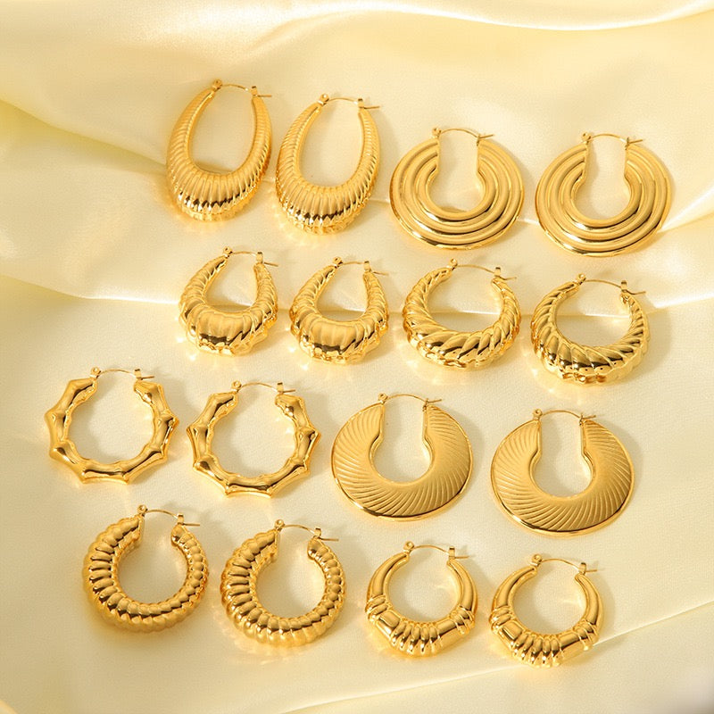 Anny hoop earrings