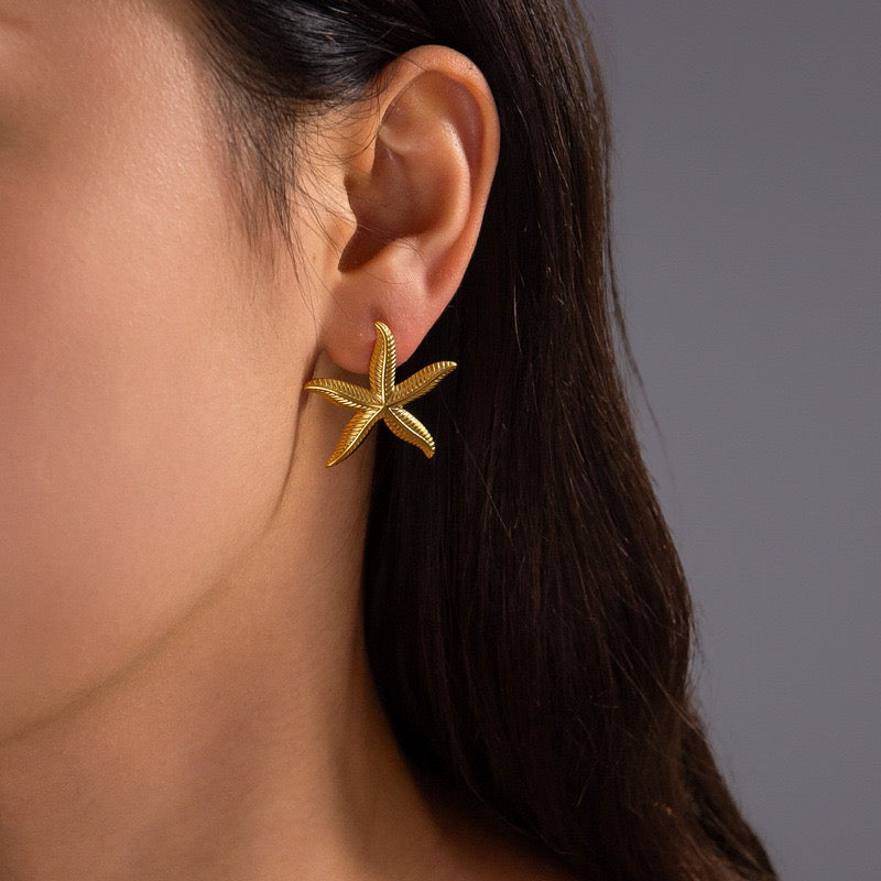 Bondi starfish earrings