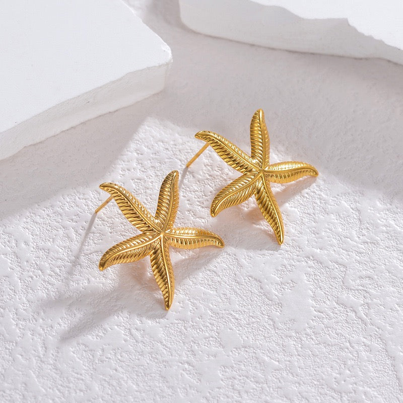 Bondi starfish earrings