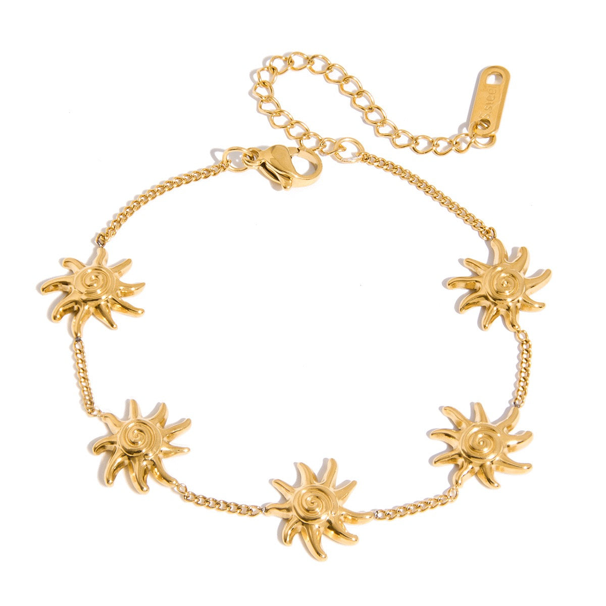 Golden sun bracelets