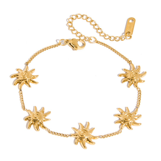 Golden sun bracelets