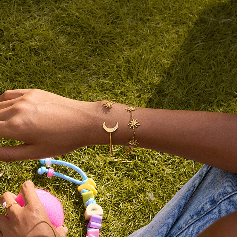 Golden sun bracelets