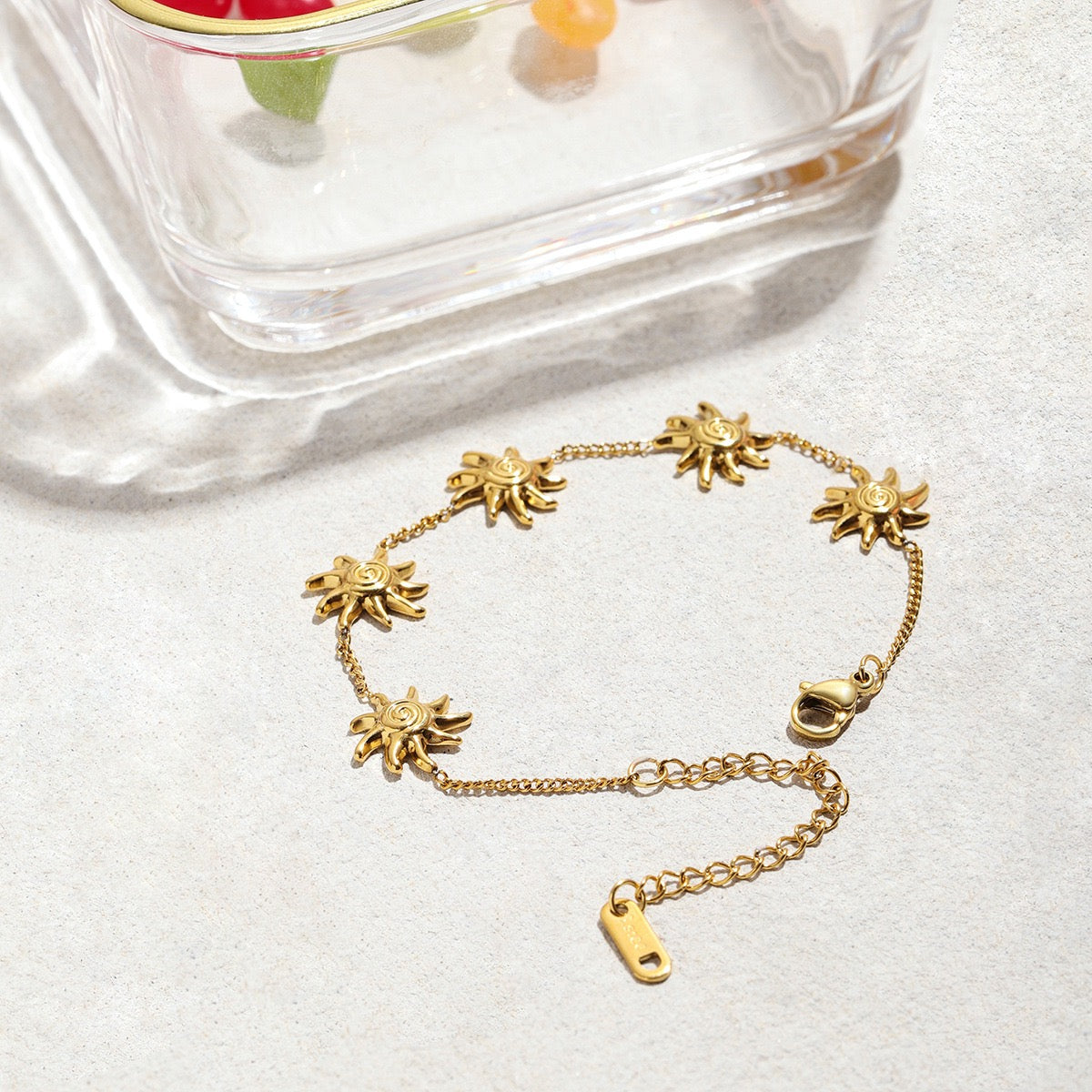 Golden sun bracelets