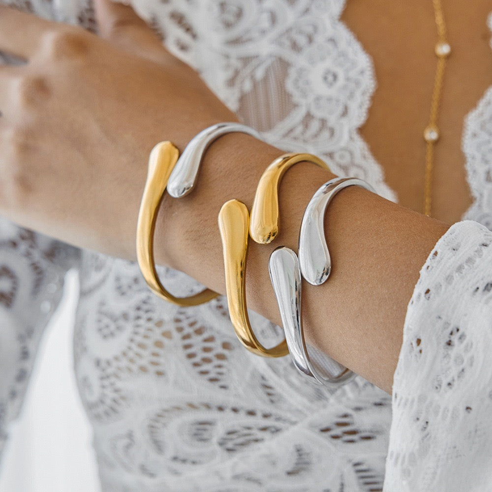 Cuddle cuffs bangle