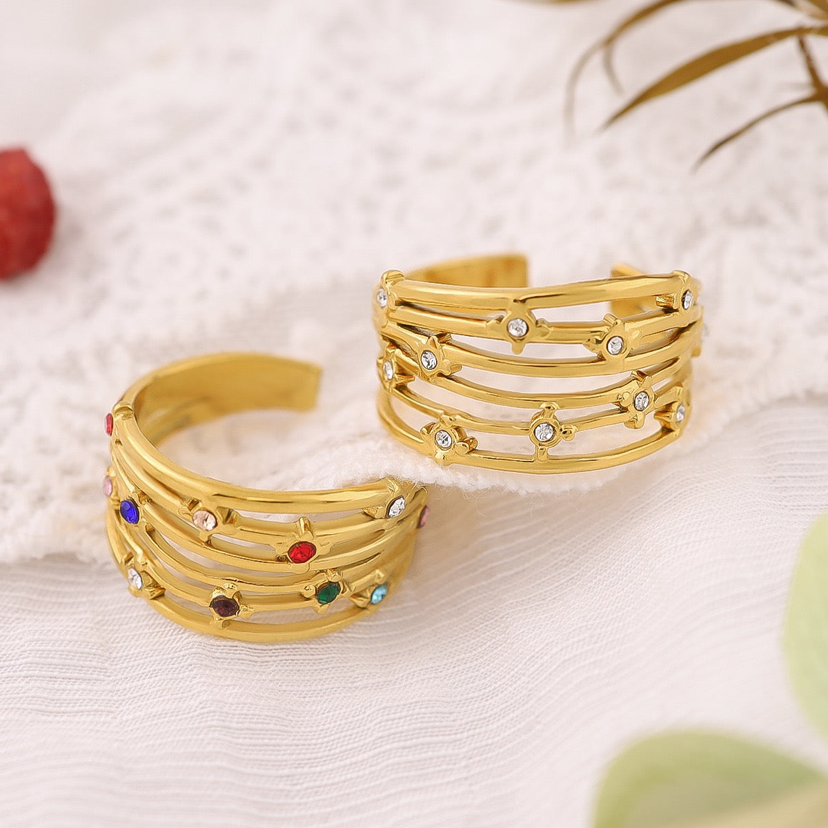 Starry sky rings
