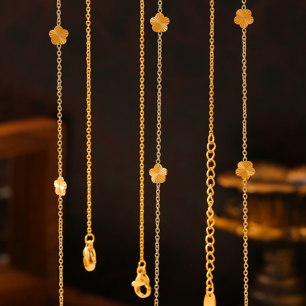 Dianty flower necklace