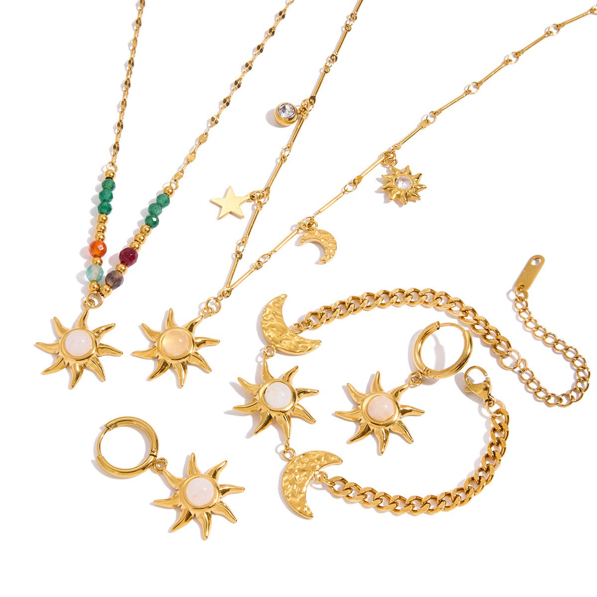 Moon stone sun collection