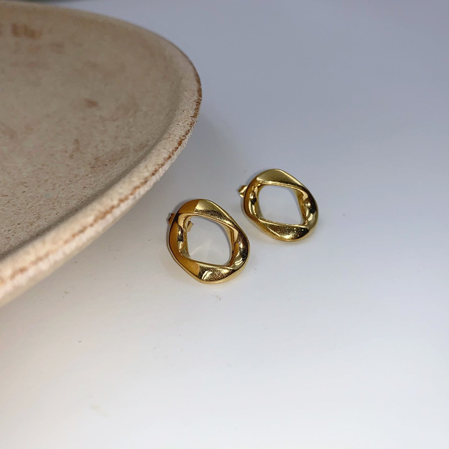 Tiffany hollow earrings