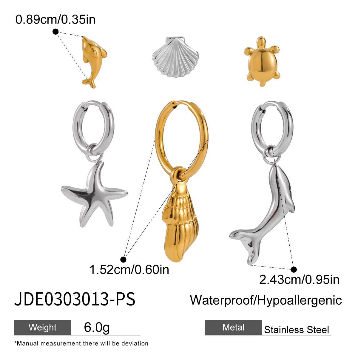 Stacking earrings set