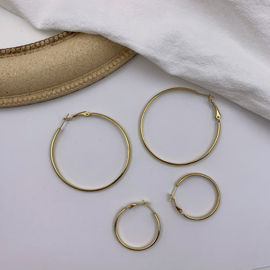 Kenny classic hoop earrings