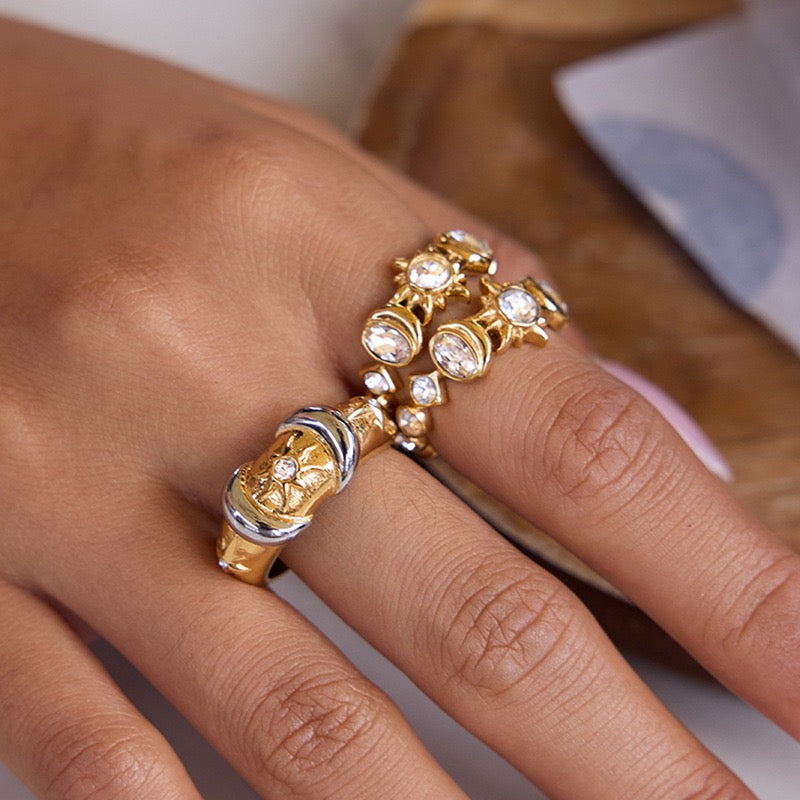 Starry night rings