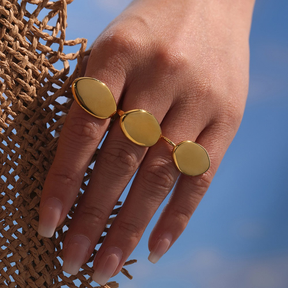 Summer mirror rings