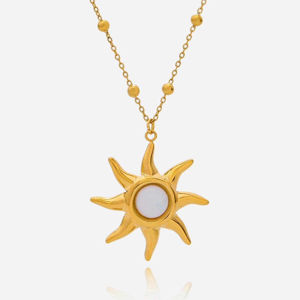 Emma sun necklace