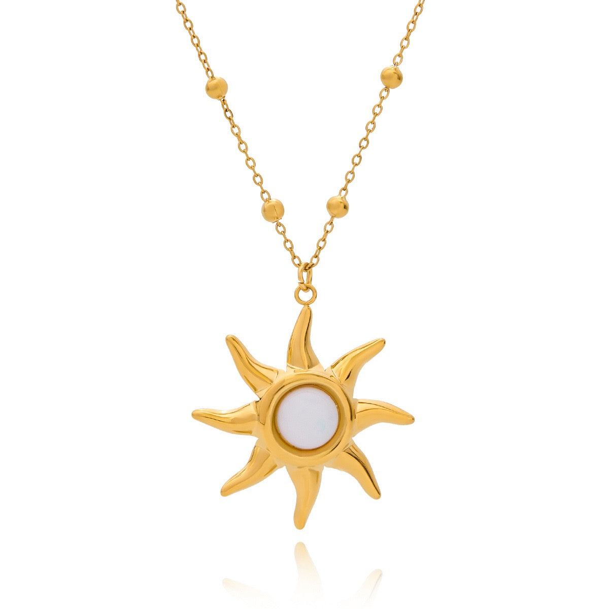 Emma sun necklace